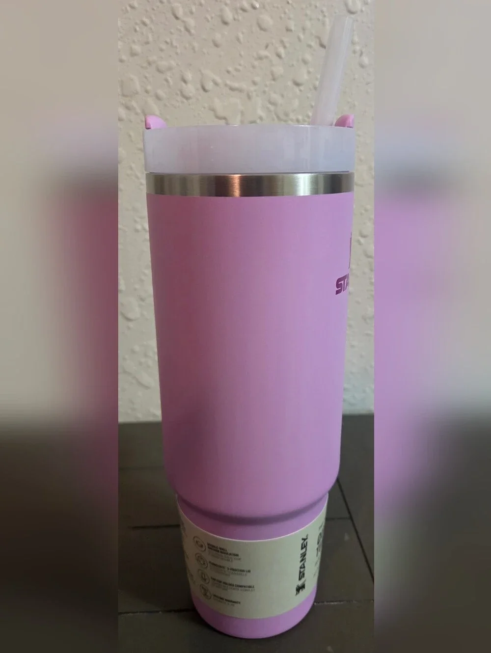 Stanley Orchid 30 Oz Insulated Travel Mug with Handle - Picture 4 of 7